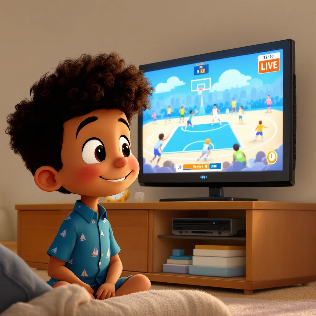 Live TV shows happen at the same time people are watching them. News programs and sports games are often live. People on live TV talk and act right while we watch.