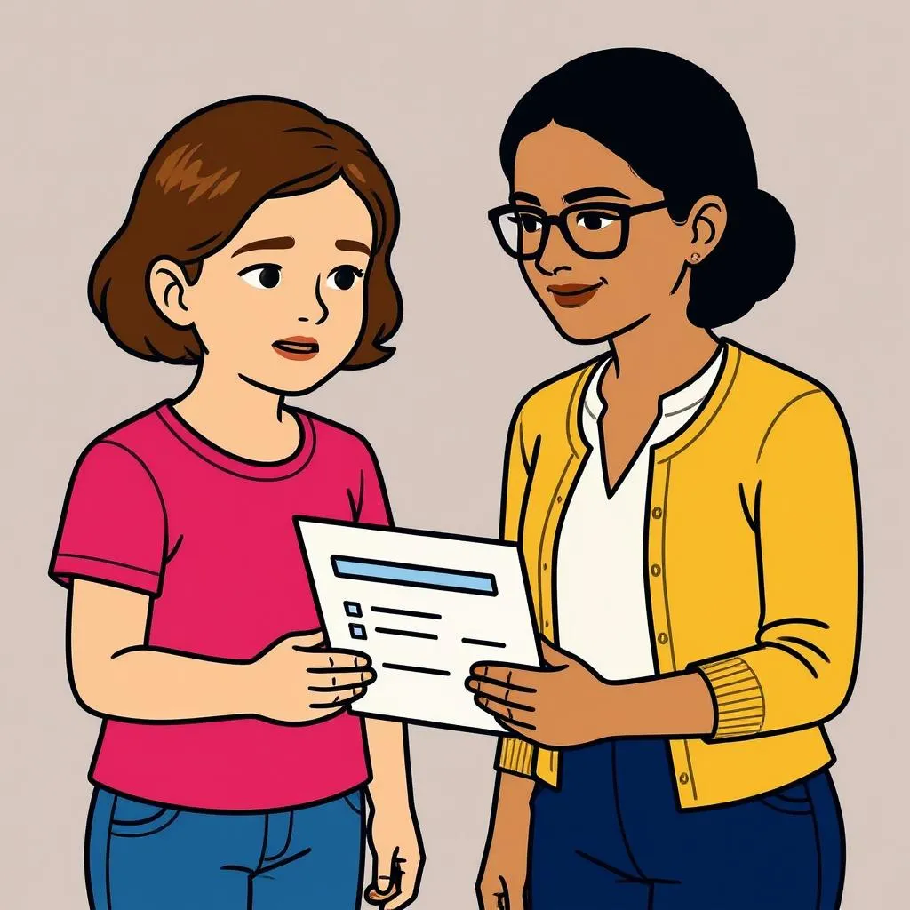 If I feel unsure during transitions, I can ask a teacher for help. I might forget where to go sometimes, and that's okay. Teachers are there to help me find my way.