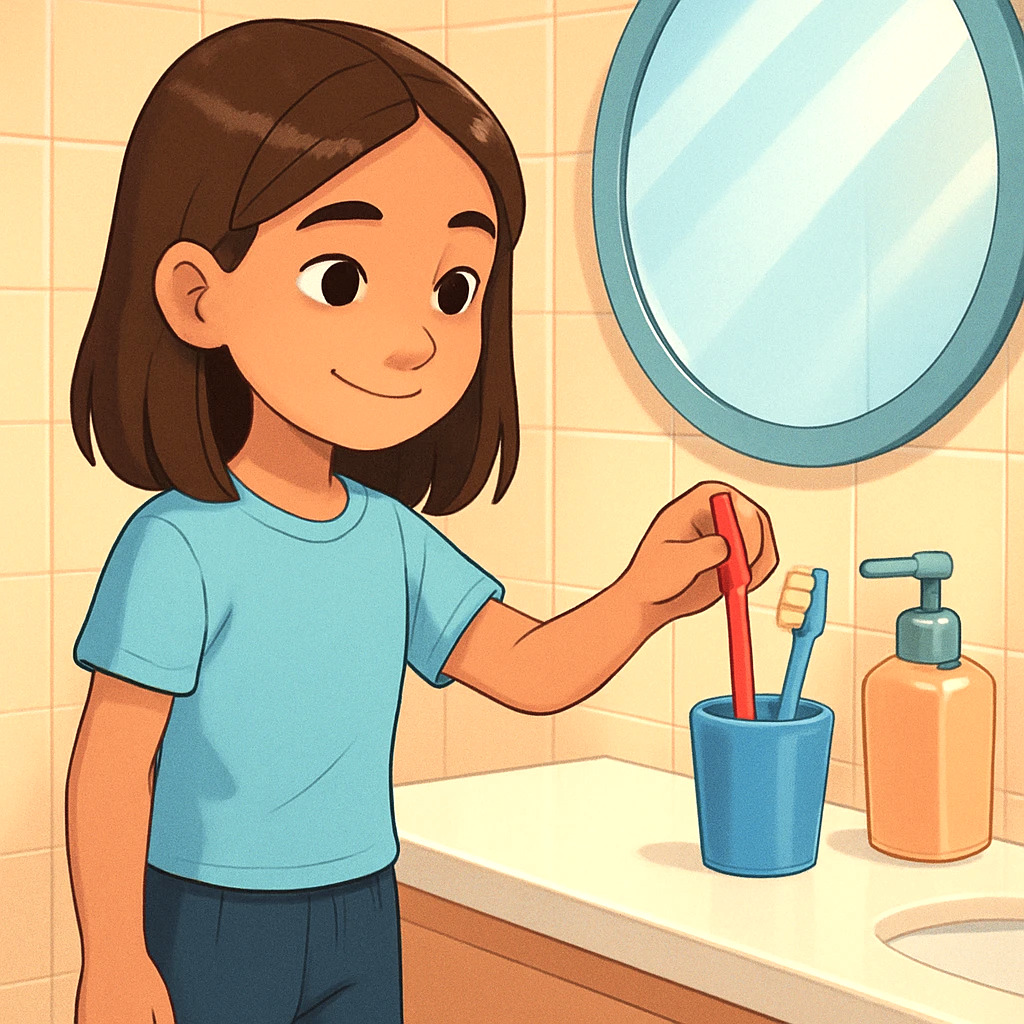 Ella - Teeth brushing reminders
