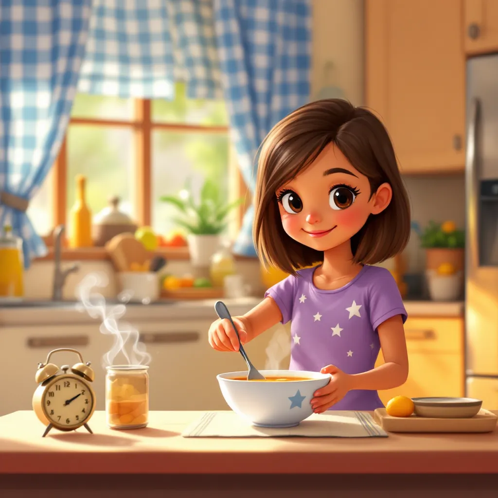 I can wait for hot food to cool down. I can stir the food gently to release heat. Waiting makes food safer to eat.