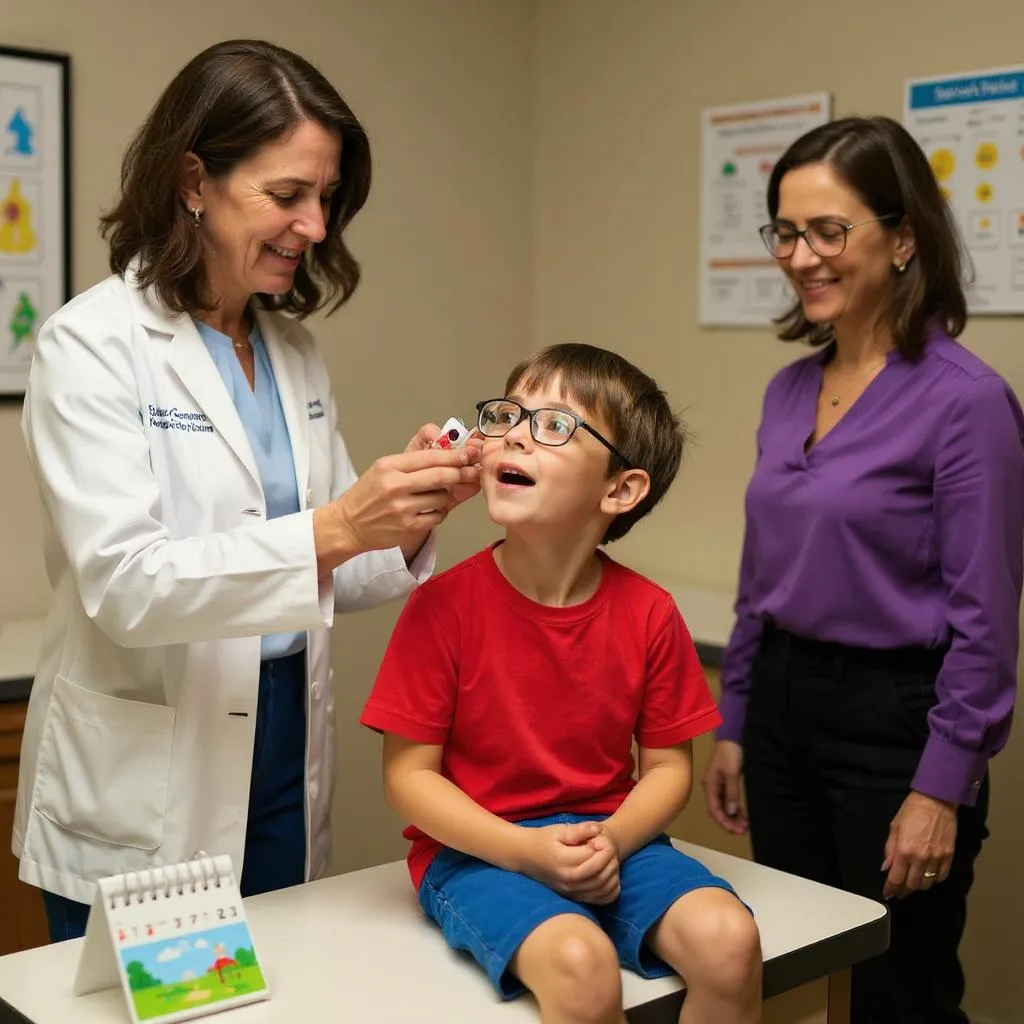 The doctor will tell me when my ear is all better. Then I can run, jump, and play with my friends again.