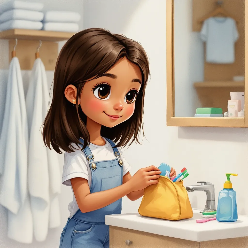 Having pads or period underwear ready is helpful. It is good to keep them in a bag when going out. Being prepared makes things easier.