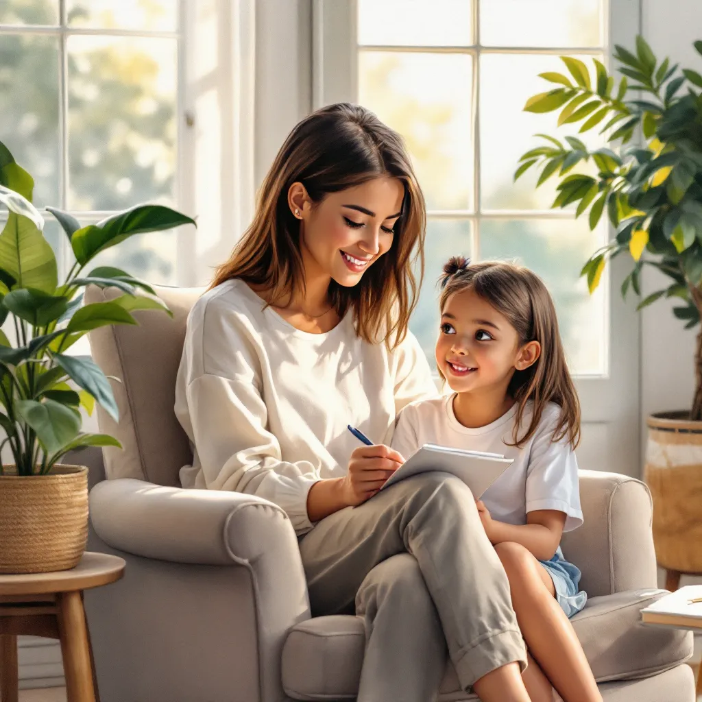 If something hurts, it is good to talk to a mommy, daddy, or a teacher. They can offer help when needed.