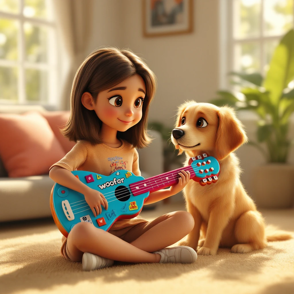 Then dog guitar