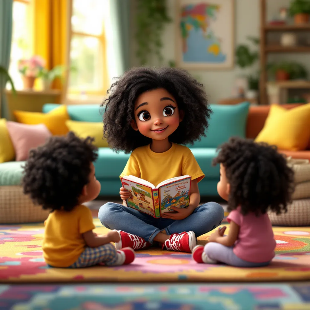 We can share by playing games together or taking turns. We can also share by telling stories or singing songs with our friends. Sharing makes activities more fun.