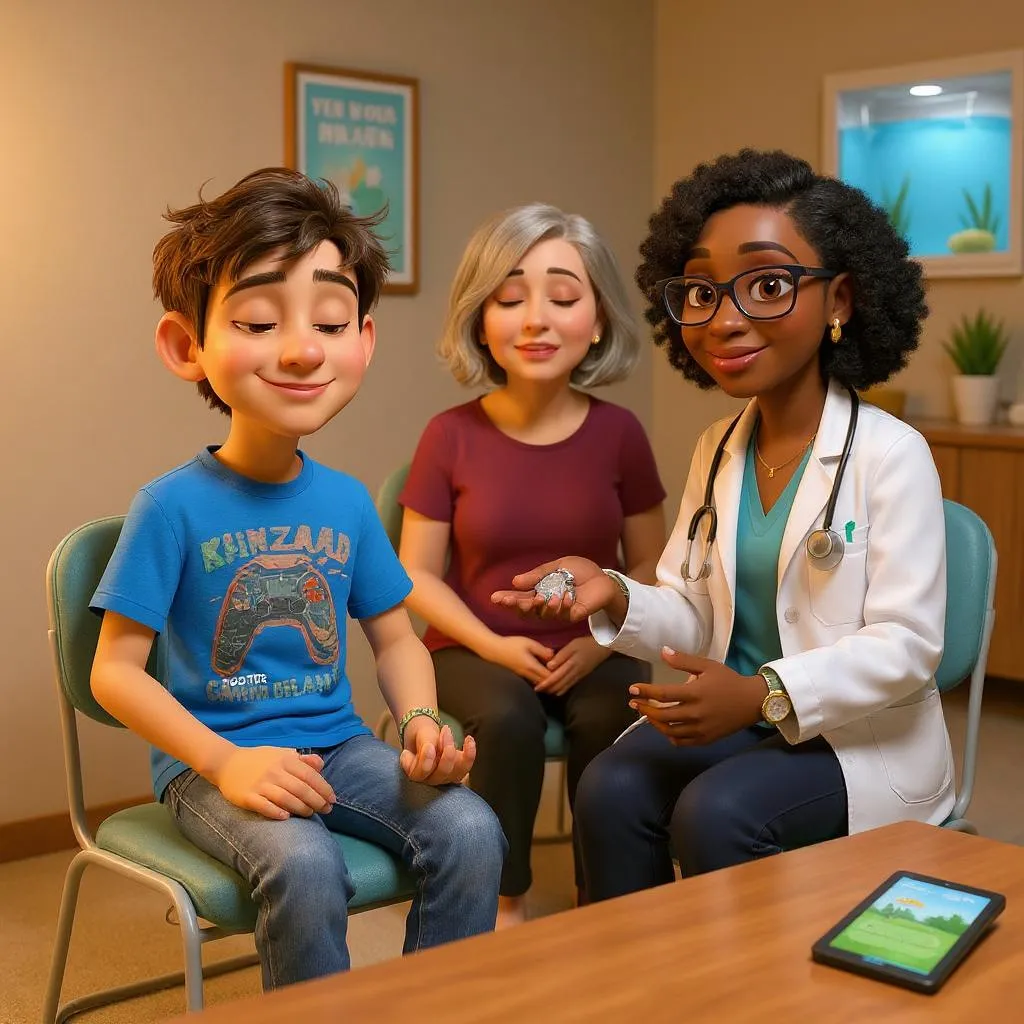 It's normal to feel nervous about needles. I can tell the nurse about my feelings and use positive self-talk like 'I can handle this'. Focusing on vaccination benefits helps manage anxiety.